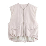 SIYANG Dames Chic Loose Sleeveless Vest