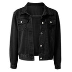 Stijlvol Plus Size Denim Jasje