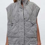 Ladies Winter Gilet Retro