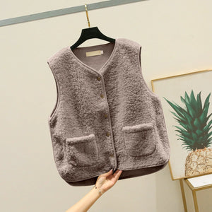 Ladies Fleece Waistcoat