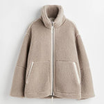 Dubbelzijdige Fleece Winter Jas