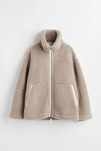 Dubbelzijdige Fleece Winter Jas