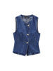 Stijlvol Slim Fit Denim Vest