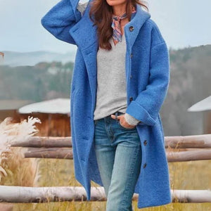 Lotte-Trendmantel Dames – Elegante Bescherming en Stijl voor de Koude Dagen!