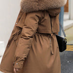 Stijlvolle Winter Warme Parka