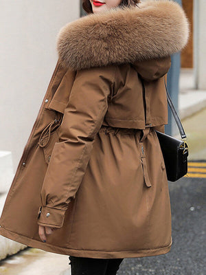 Stijlvolle Winter Warme Parka