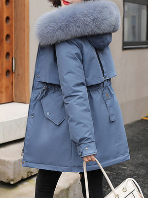 Stijlvolle Winter Warme Parka