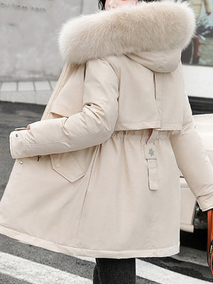 Stijlvolle Winter Warme Parka