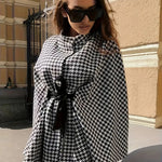 Houndstooth Cape Jas