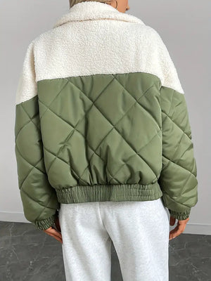 Sherpa gewatteerd jack