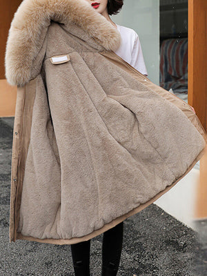 Stijlvolle Winter Warme Parka