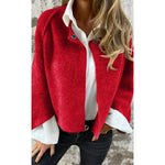 Korte Faux Cashmere Jas – Elegant, Zacht & Warm