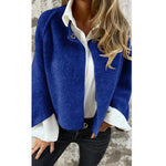 Korte Faux Cashmere Jas – Elegant, Zacht & Warm